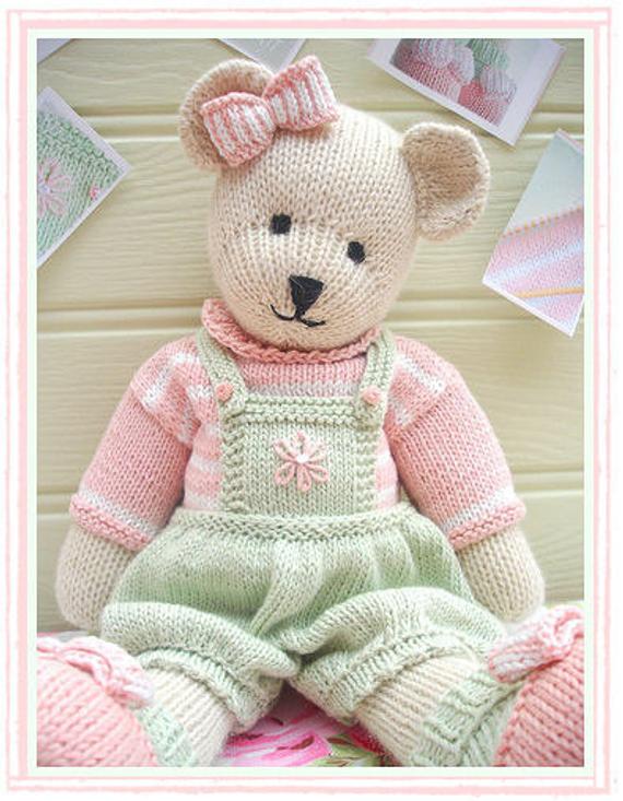 Teddy bear knitting patterns free download